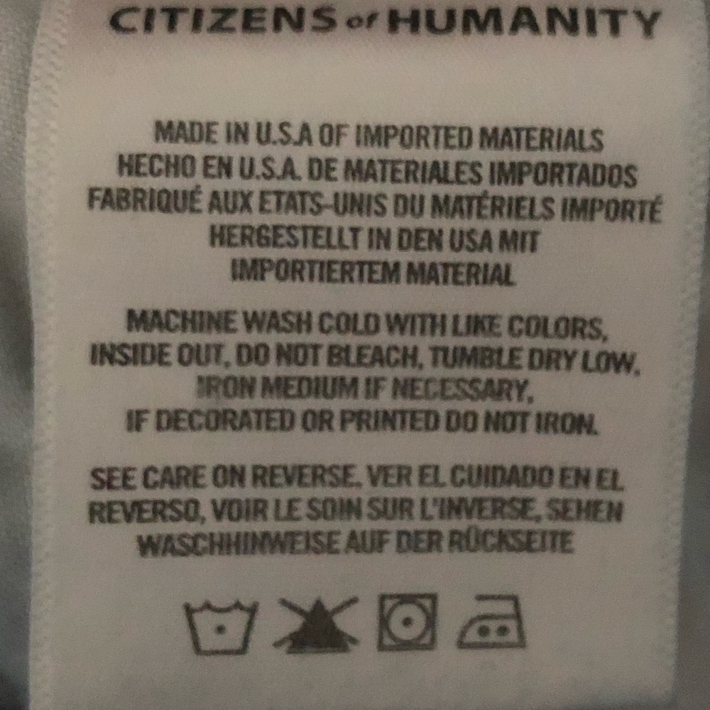 SOLD Citizens of Humanity Jeans - Picture 9 of 11